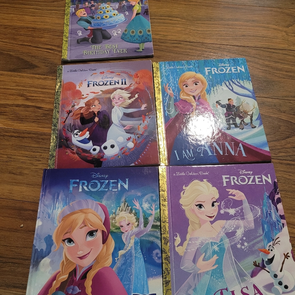 Disney Frozen Little Golden Books Collection And More